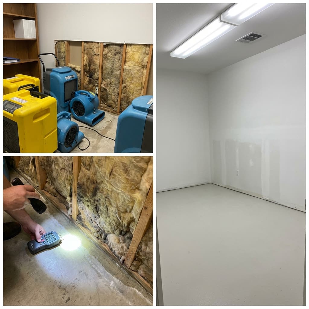 Case Study - Large-Scale Structural Drying After Flood