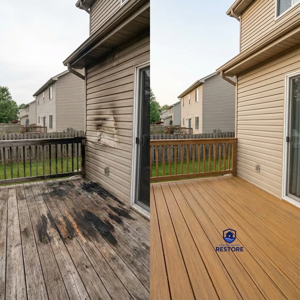 Case Study - Deck BBQ Fire Spreads to Siding