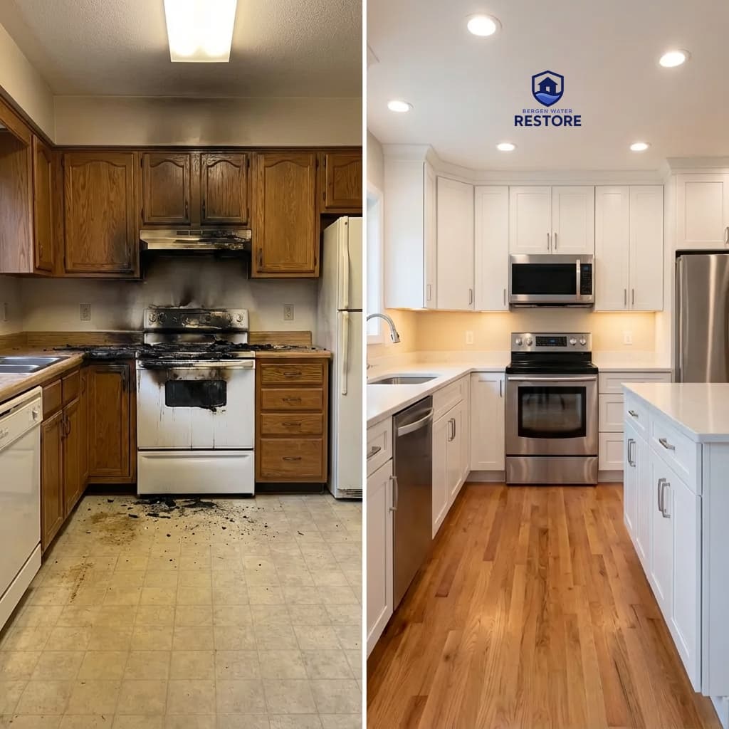 Case Study - Kitchen Fire Restoration