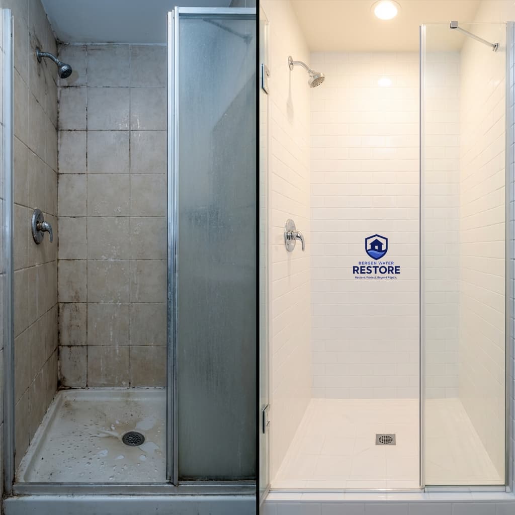 Case Study - Bathroom Mold Behind Tile